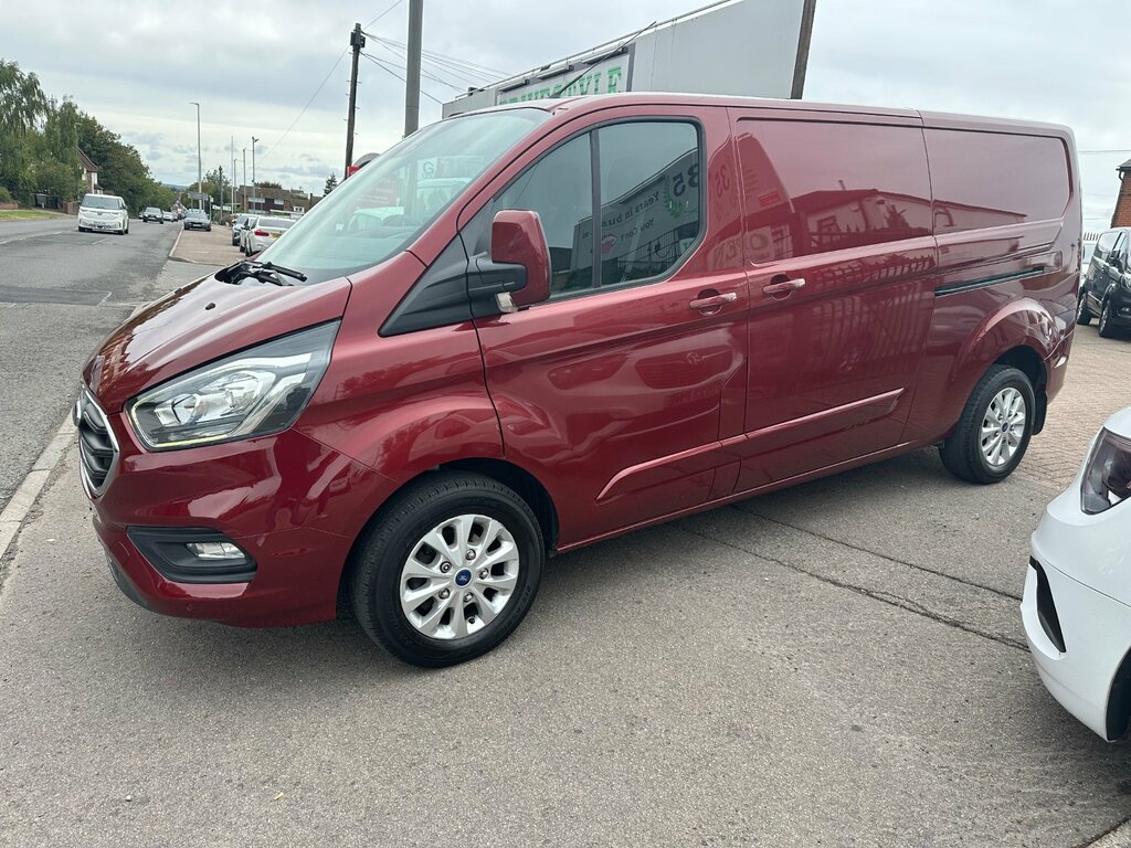 Ford Transit Custom 2.0 300 Ecoblue Limited Panel Van Manua Red #5