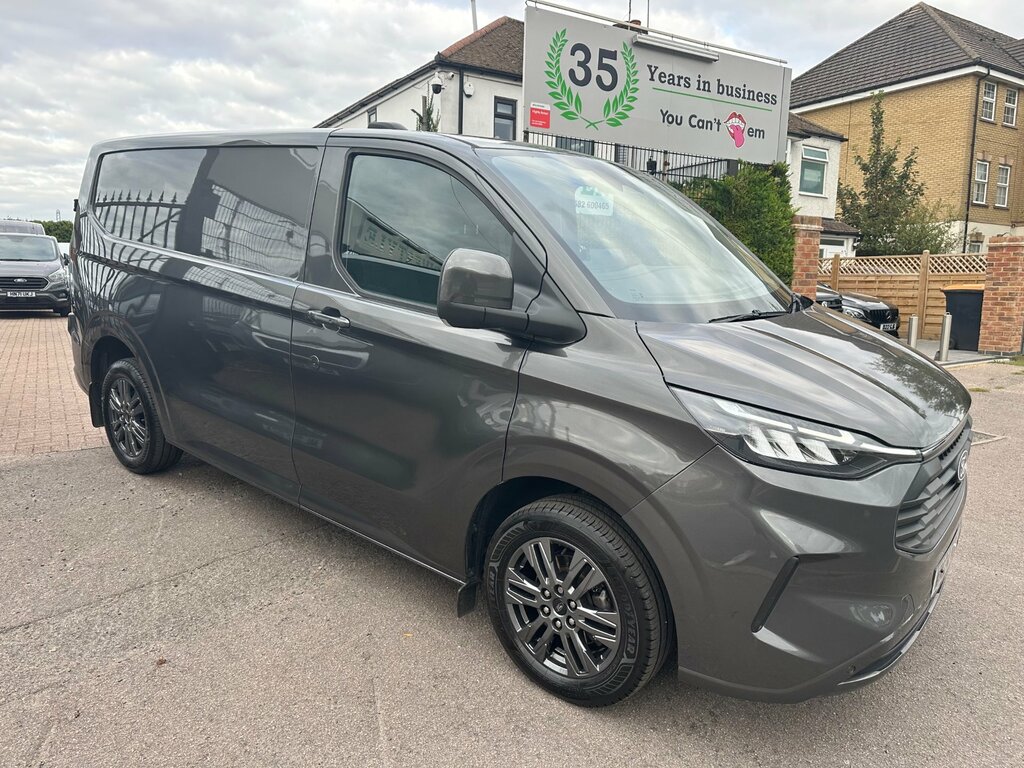 Ford Transit Custom 2.0 280 Ecoblue Limited Panel Van Manua Grey #2