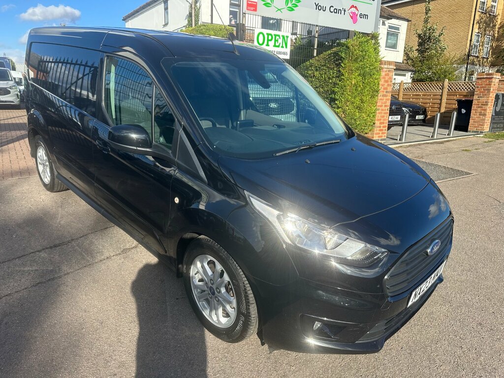 Ford Transit Connect 1.5 250 Ecoblue Limited Panel Van Manua Black #2