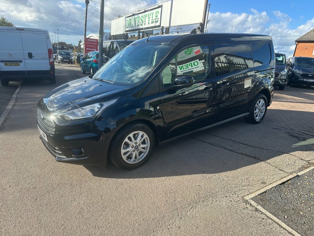 Ford Transit Connect 1.5 250 Ecoblue Limited Panel Van Manua Black #5