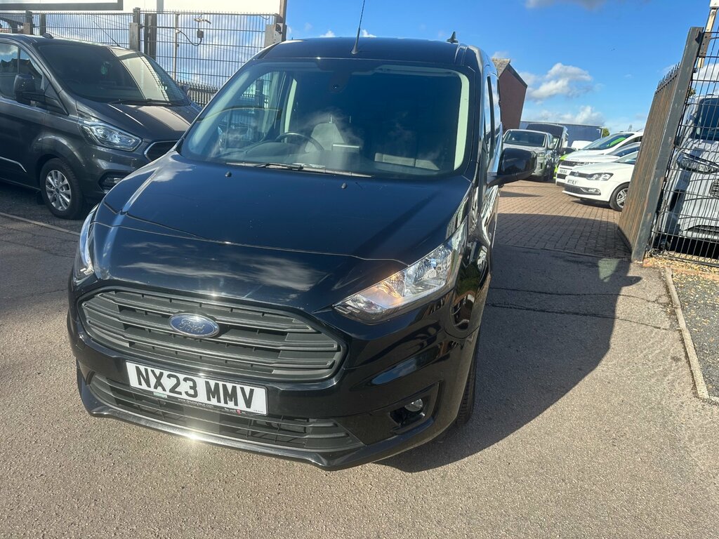 Ford Transit Connect 1.5 250 Ecoblue Limited Panel Van Manua Black #4