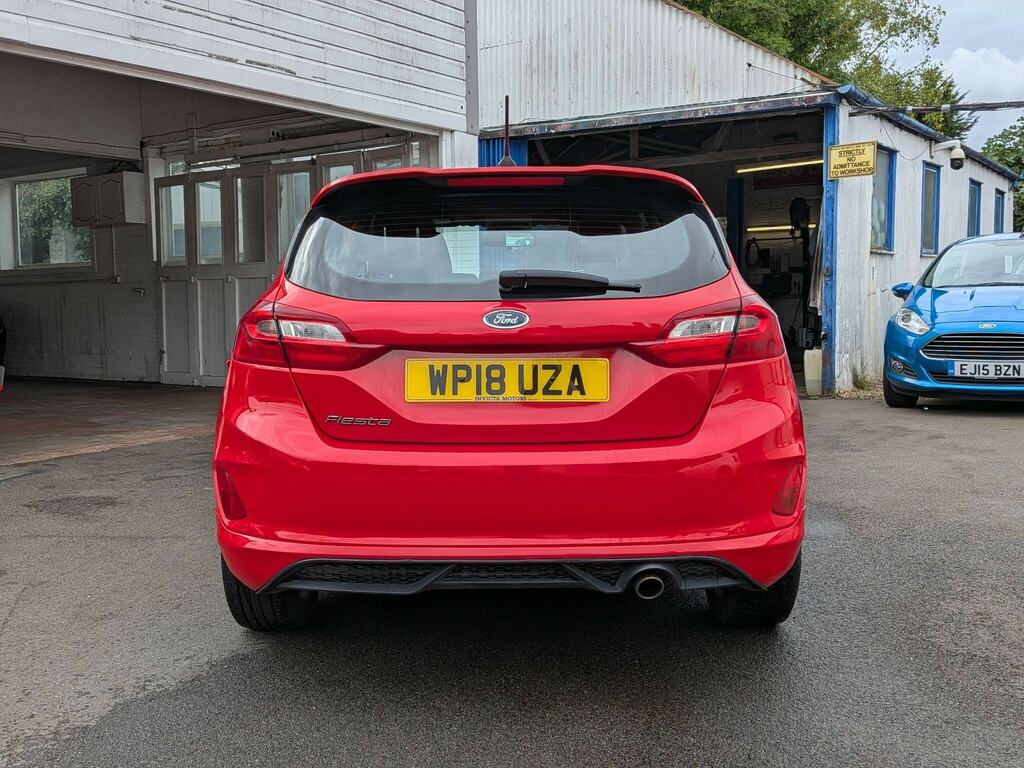 Ford Fiesta 1.0T Ecoboost St-line Euro 6 Ss Red #6