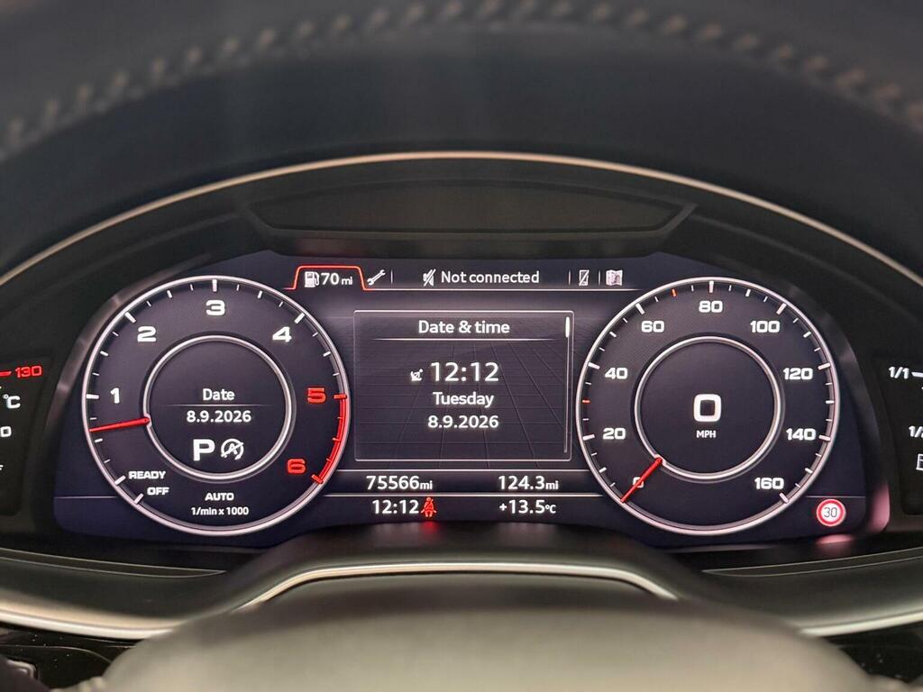 Audi Q7 S Line 50 Tdi Quattro 286Ps Blue #39