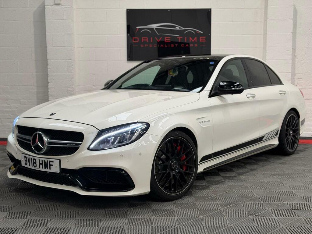 Mercedes-Benz C Class 4.0 C63 V8 Biturbo Amg S Premium Spds Mct Euro 6 White #3