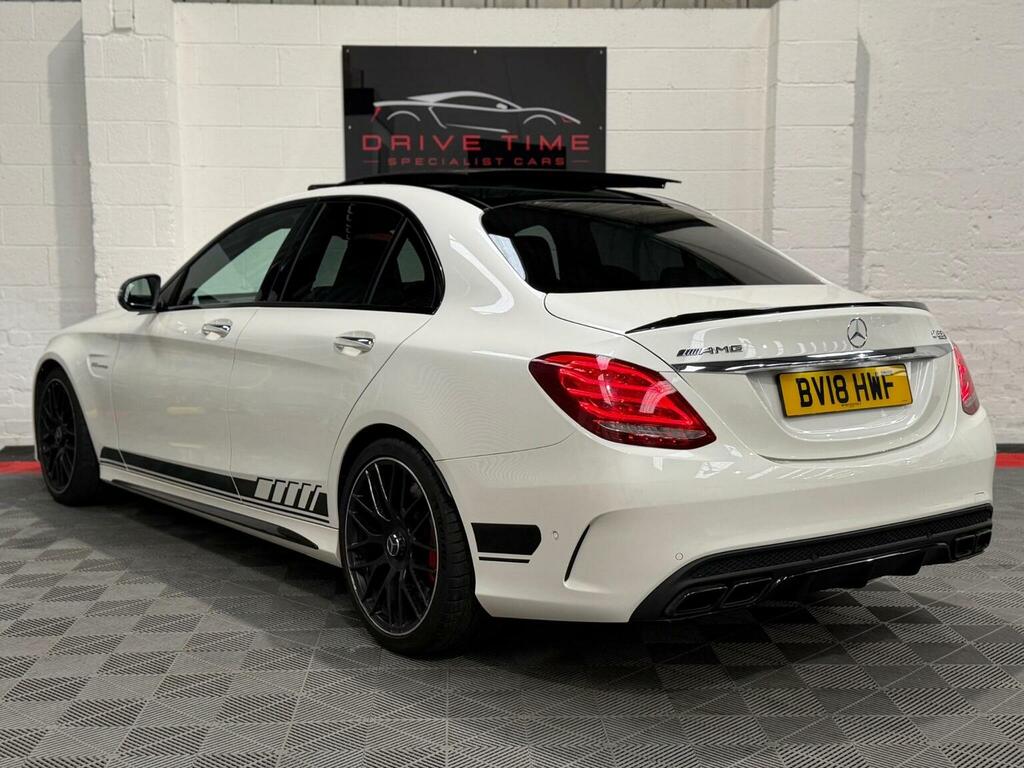 Mercedes-Benz C Class 4.0 C63 V8 Biturbo Amg S Premium Spds Mct Euro 6 White #2