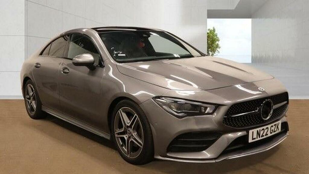 Mercedes-Benz CLA Class 1.3 Cla180 Amg Line Premium Plus 2 Coupe 7G-dct Grey