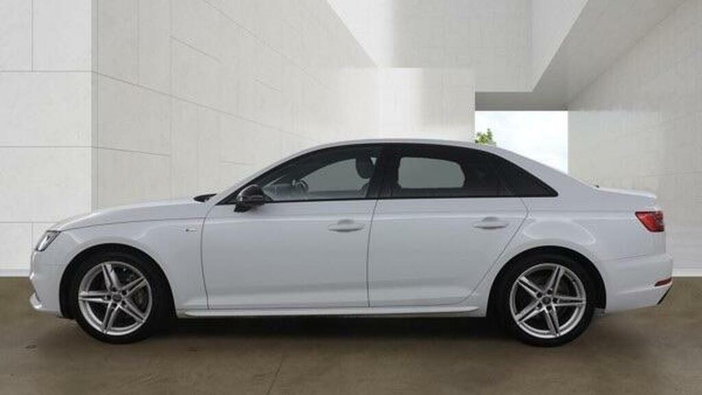 Audi A4 2.0 Tdi S Line S Tronic Quattro Euro 6 Ss White #5