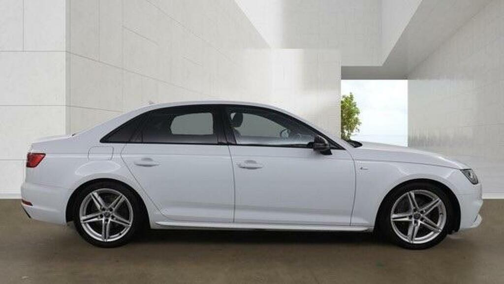 Audi A4 2.0 Tdi S Line S Tronic Quattro Euro 6 Ss White #6