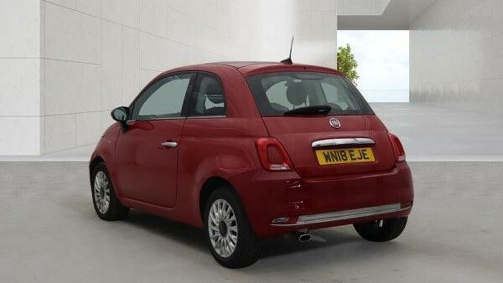 Fiat 500 1.2 Lounge Euro 6 Ss Red #3