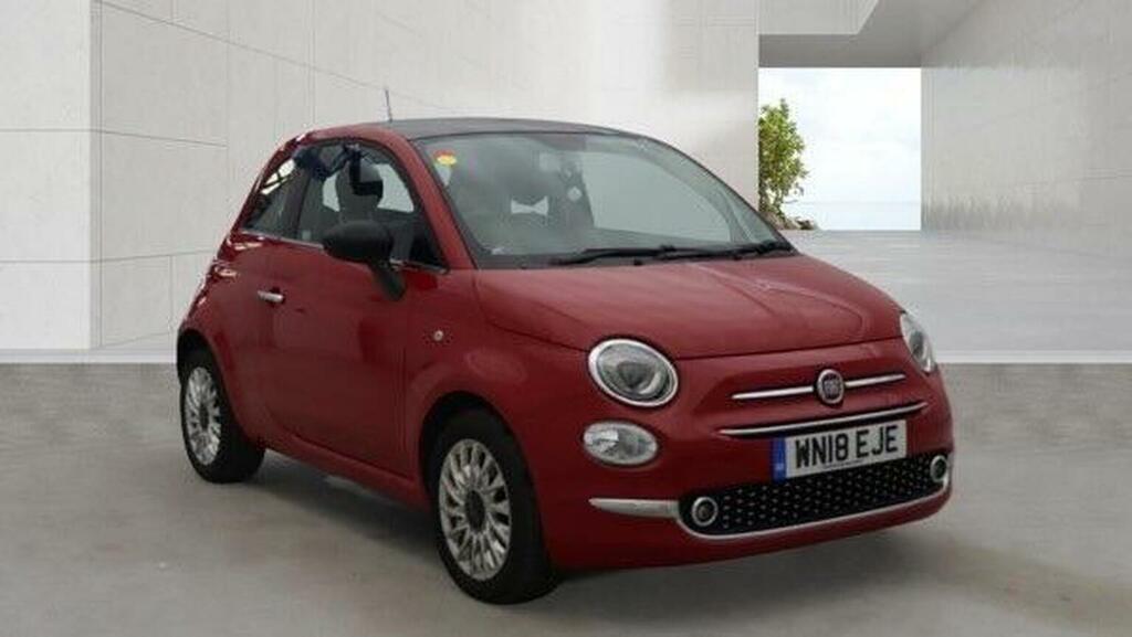 Fiat 500 1.2 Lounge Euro 6 Ss Red