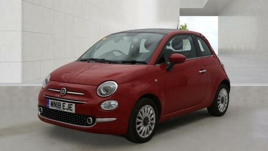 Fiat 500 1.2 Lounge Euro 6 Ss Red #2
