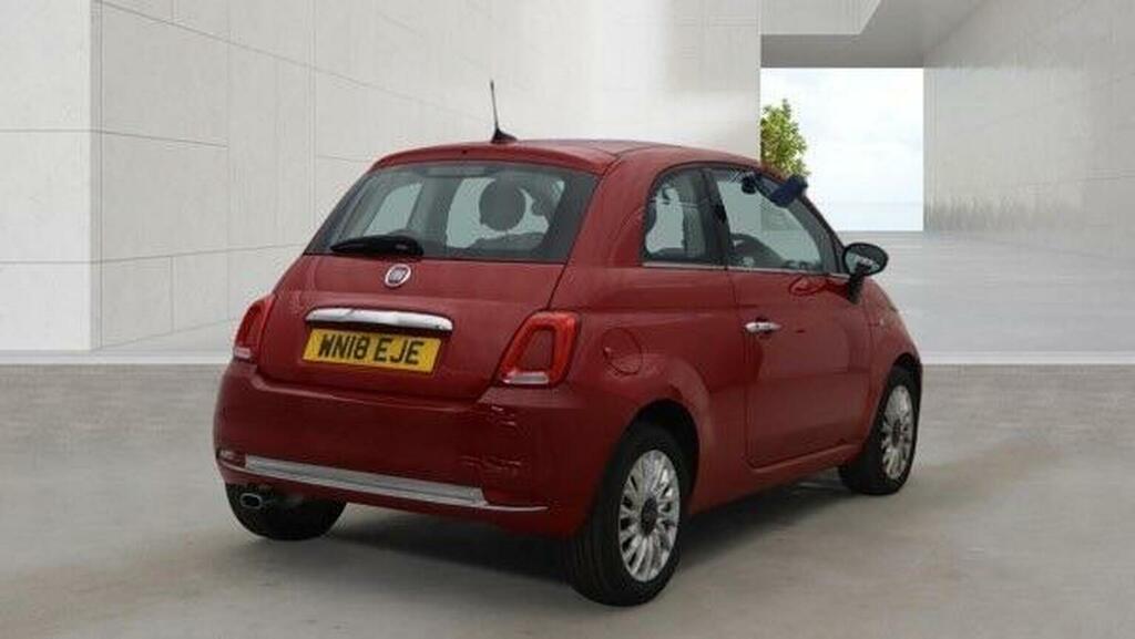 Fiat 500 1.2 Lounge Euro 6 Ss Red #5