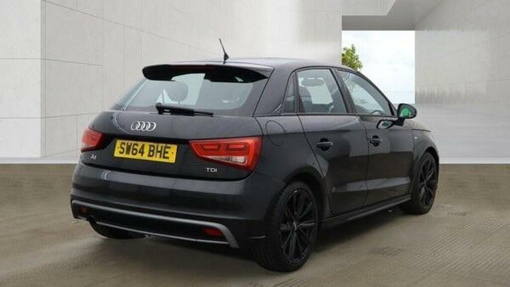 Audi A1 1.6 Tdi S Line Style Edition Sportback Euro 5 Ss Black #4