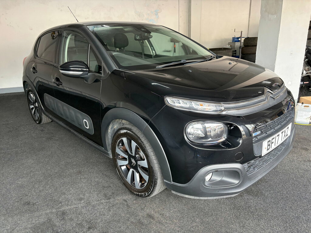 Citroen C3 1.2 Puretech Flair Hatchback Eur Black #2
