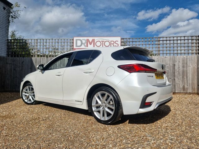 Lexus CT 1.8 200H Hatchback Hybrid E-cvt Euro 6 White #4
