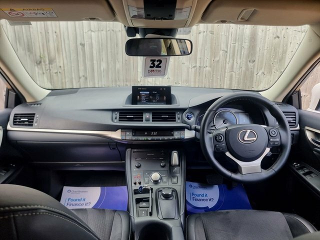 Lexus CT 1.8 200H Hatchback Hybrid E-cvt Euro 6 White #5