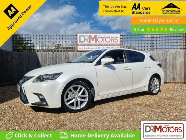 Lexus CT 1.8 200H Hatchback Hybrid E-cvt Euro 6 White