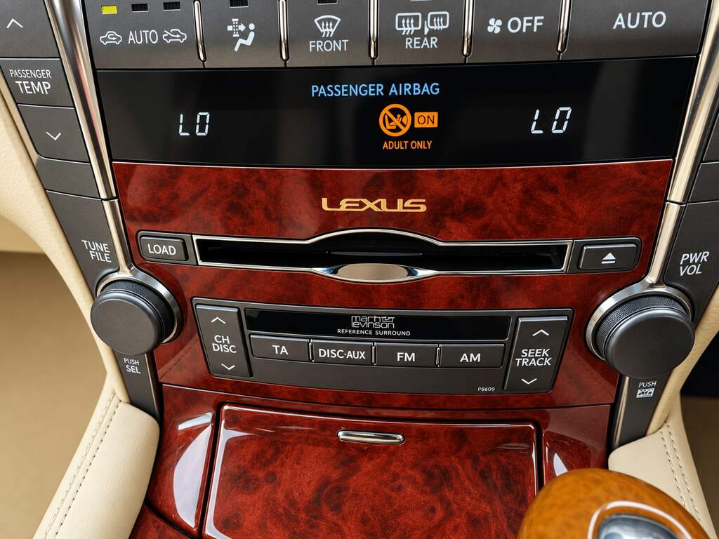 Lexus LS 460 4.6 V8 Euro 4 Black #19