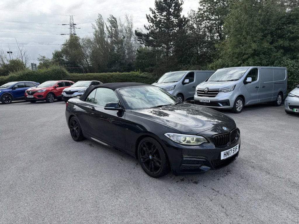 BMW 2 Series M240i Nav Step Convertible Black #3