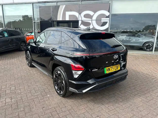 Hyundai Kona Hat 65Kwh N Line Au Black #2