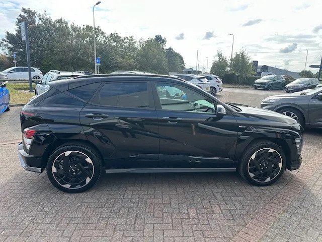 Hyundai Kona Hat 65Kwh N Line Au Black #5