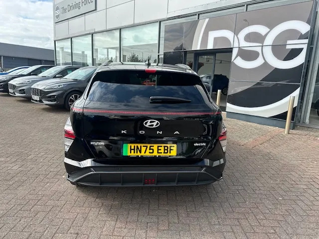 Hyundai Kona Hat 65Kwh N Line Au Black #3