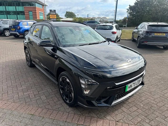 Hyundai Kona Hat 65Kwh N Line Au Black #6