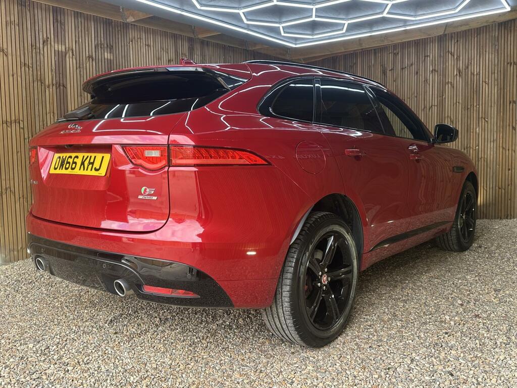 Jaguar F-Pace S Red #6
