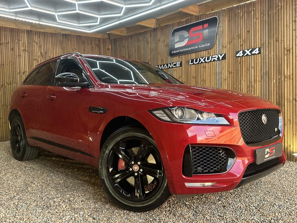 Jaguar F-Pace S Red