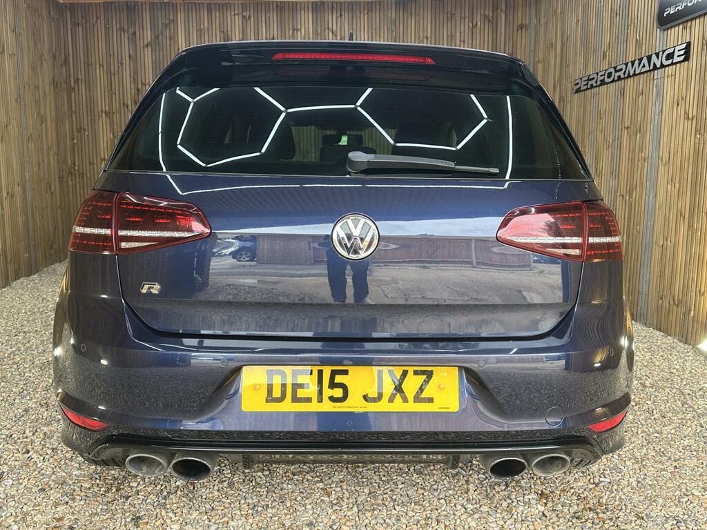 Volkswagen Golf R Blue #5