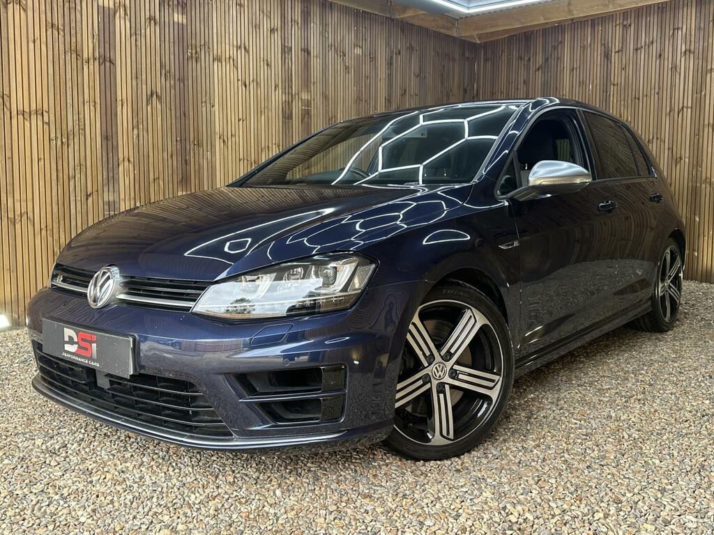 Volkswagen Golf R Blue #3