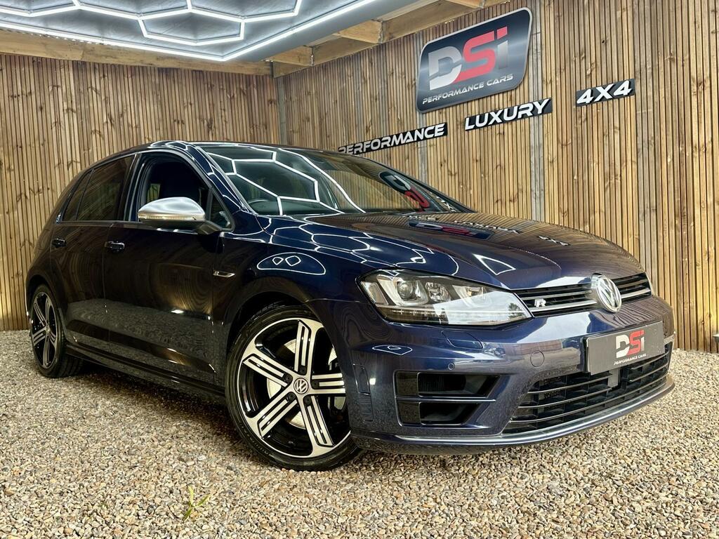 Volkswagen Golf R Blue