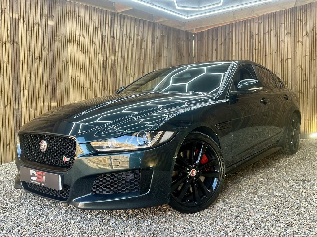 Jaguar XE S Green #3
