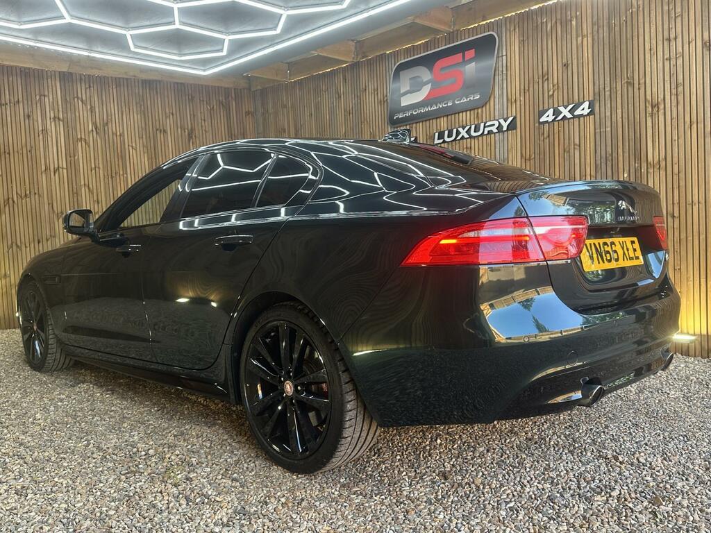 Jaguar XE S Green #4