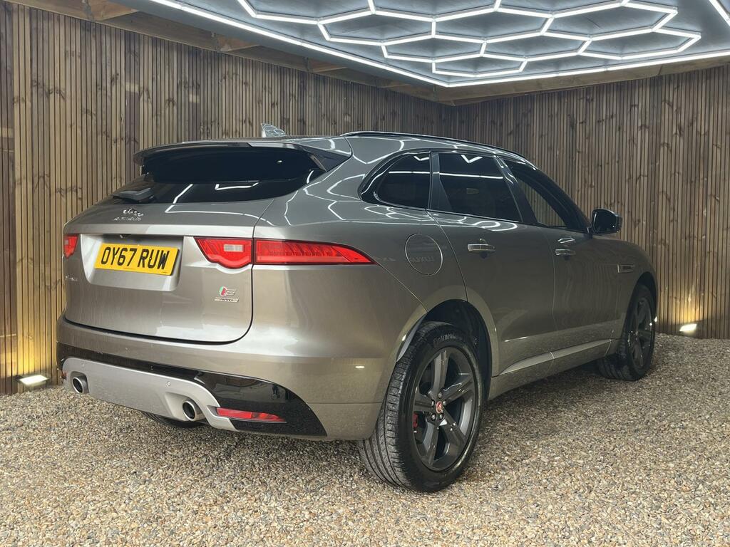 Jaguar F-Pace 3.0 D300 V6 S Awd Euro 6 Ss Silver #6