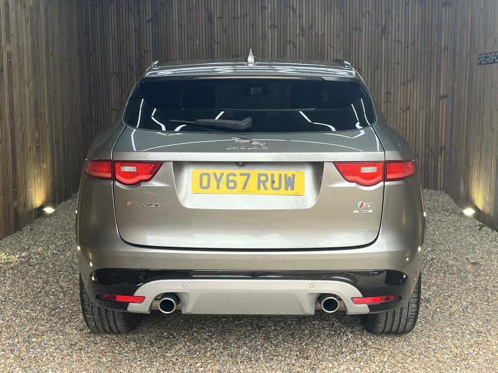 Jaguar F-Pace 3.0 D300 V6 S Awd Euro 6 Ss Silver #5