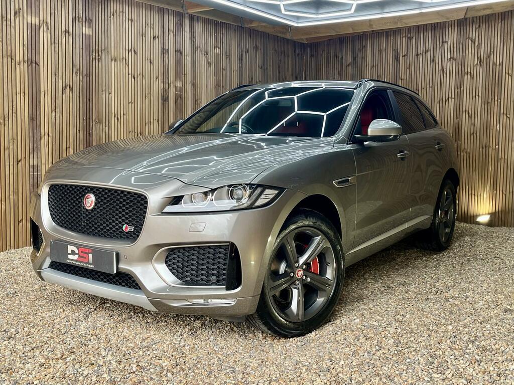 Jaguar F-Pace 3.0 D300 V6 S Awd Euro 6 Ss Silver #3