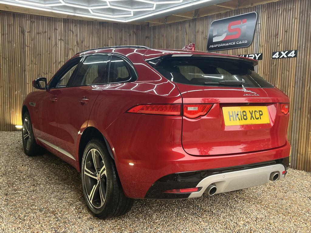 Jaguar F-Pace 3.0 D300 V6 S Awd Euro 6 Ss Red #4