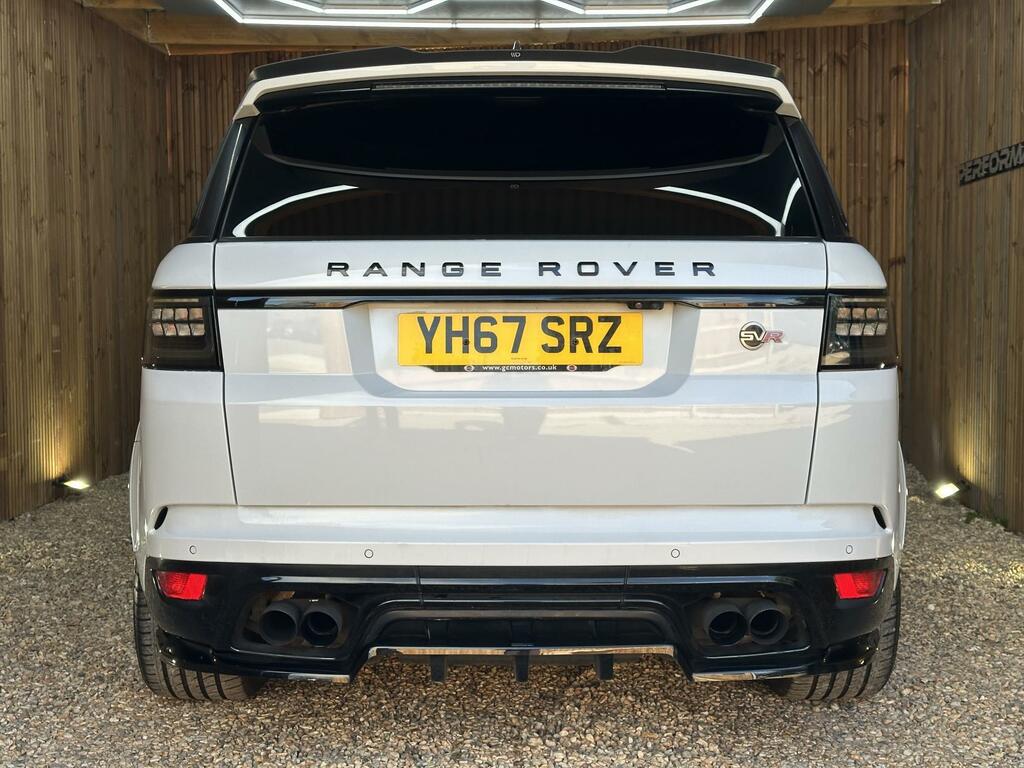 Land Rover Range Rover Sport Svr White #5
