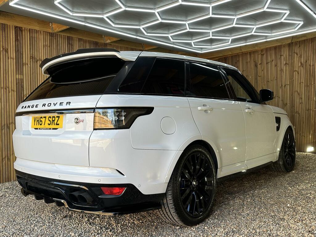 Land Rover Range Rover Sport Svr White #6