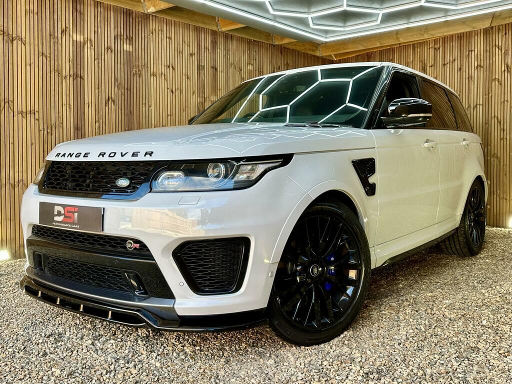 Land Rover Range Rover Sport Svr White #3