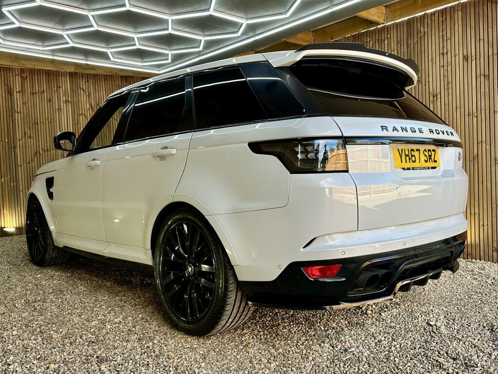 Land Rover Range Rover Sport Svr White #4