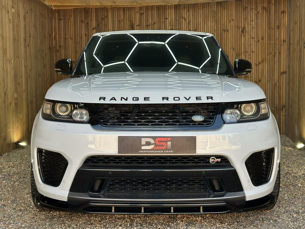 Land Rover Range Rover Sport Svr White #2