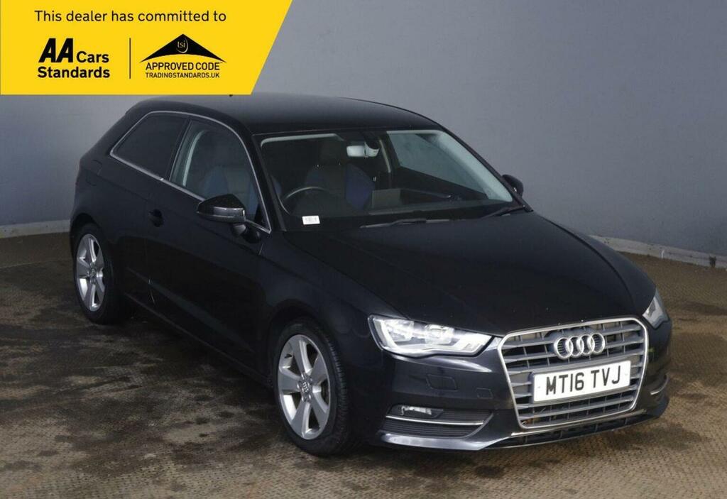 Audi A3 2.0 Tdi S Line 148 Bhp Black #1
