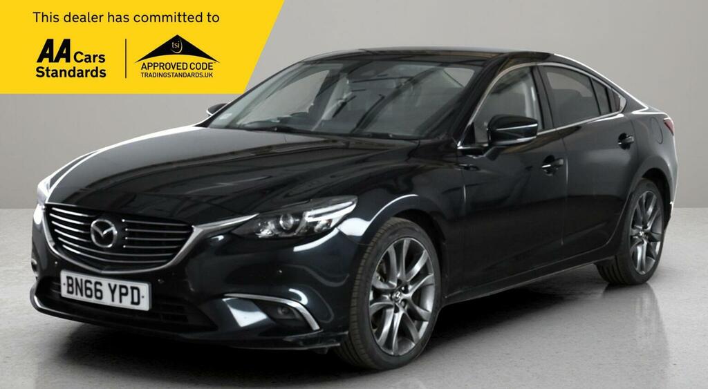Mazda 6 2.0 Skyactiv-g Sport Nav Euro 6 S S Black