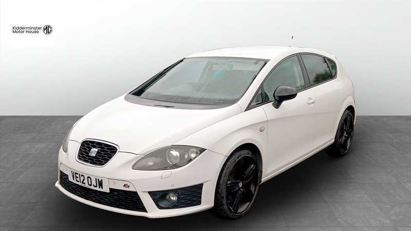 Seat Leon 2.0 Tdi Cr Fr Hatchback Euro 5 White #2