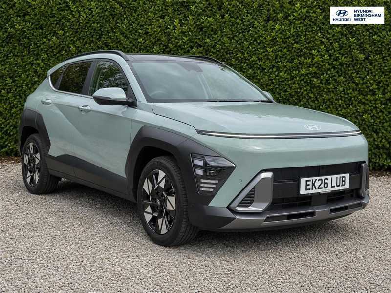 Hyundai Kona 1.6 H-gdi Ultimate Suv Hybrid Dct Euro Green