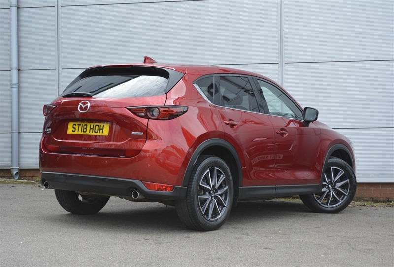Mazda CX-5 2.2 Skyactiv-d Sport Nav Suv 4Wd Red #6
