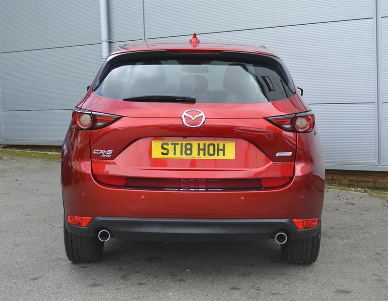 Mazda CX-5 2.2 Skyactiv-d Sport Nav Suv 4Wd Red #5