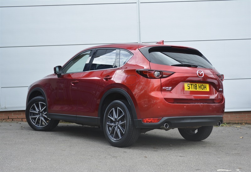 Mazda CX-5 2.2 Skyactiv-d Sport Nav Suv 4Wd Red #4